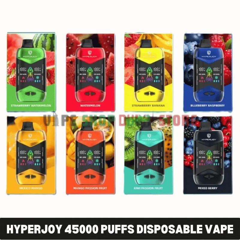 Hyperjoy 45000 Puffs Disposable Vape 50 MG In UAE