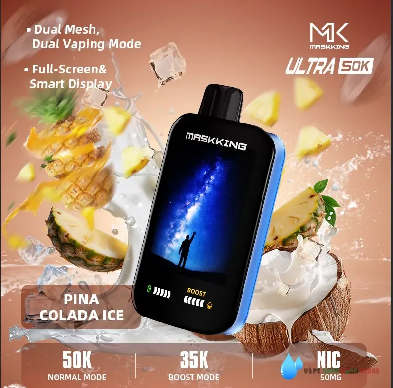 Maskking Ultra 50000 Puffs Disposable 50mg in the UAE - Image 5
