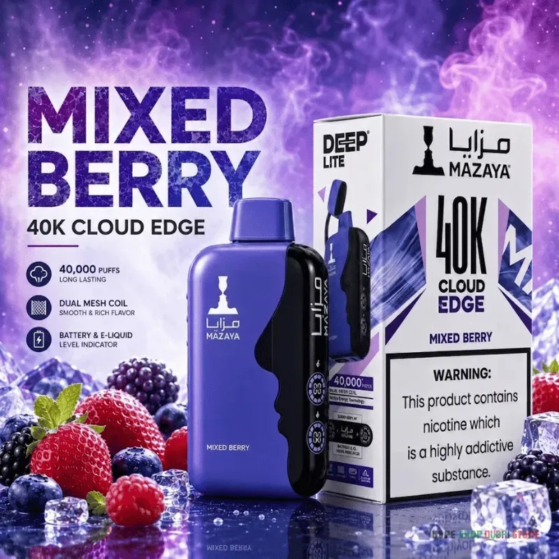 Mazaya 40k Deep Lite 20mg Disposable Vape in Dubai - Image 5