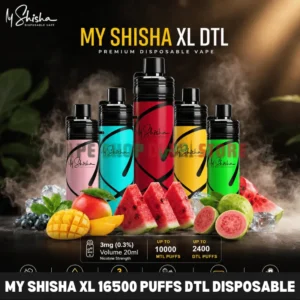 My Shisha XL 16500 Puffs DTL Disposable In UAE
