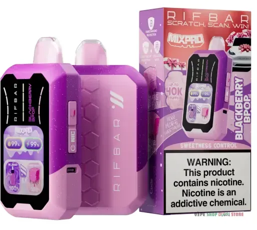 Rifbar Mixpro 40K 50mg Disposable Vape in UAE - Image 12
