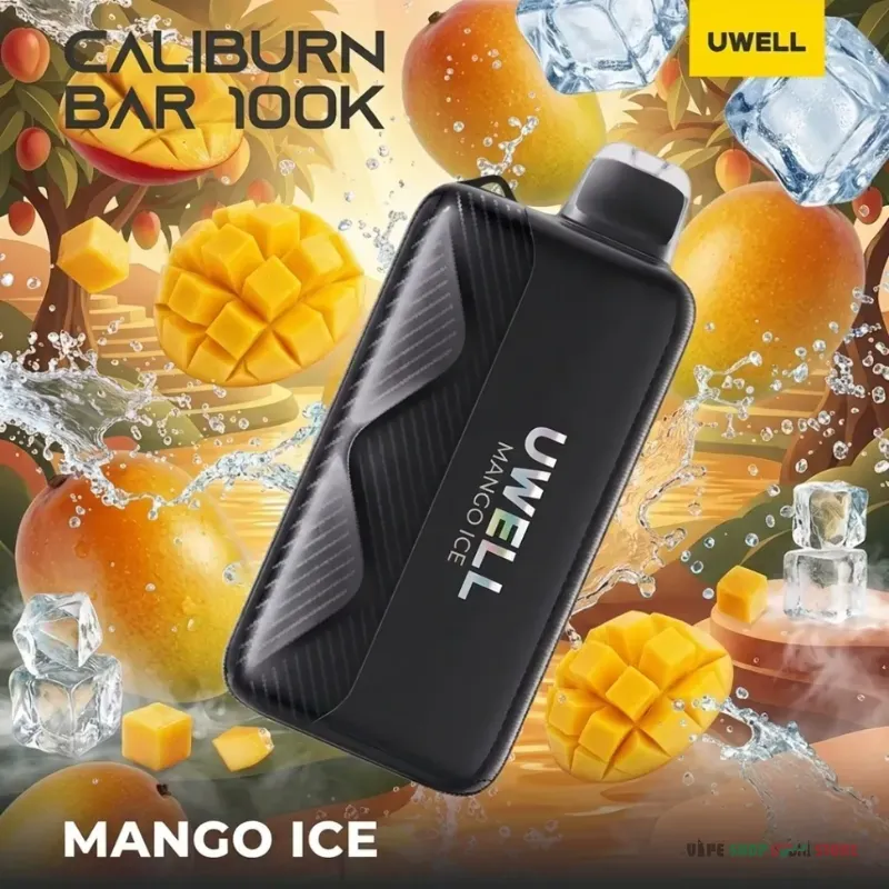 Uwell Caliburn Bar 100k 20mg Up To 100000 Puffs Disposable Vape in the UAE - Image 6