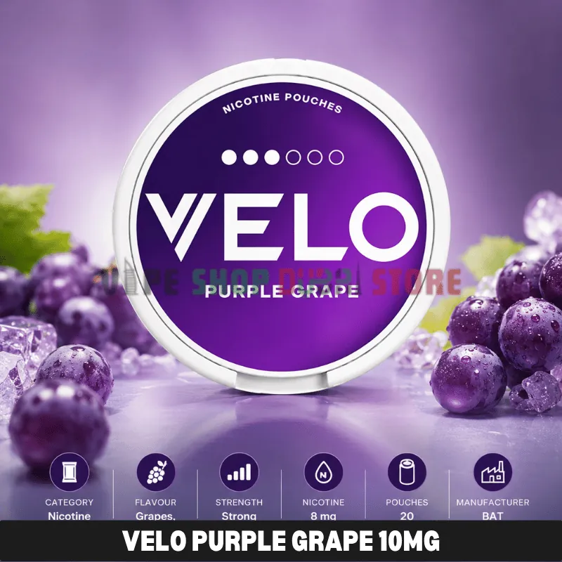Velo Purple Grape 10mg