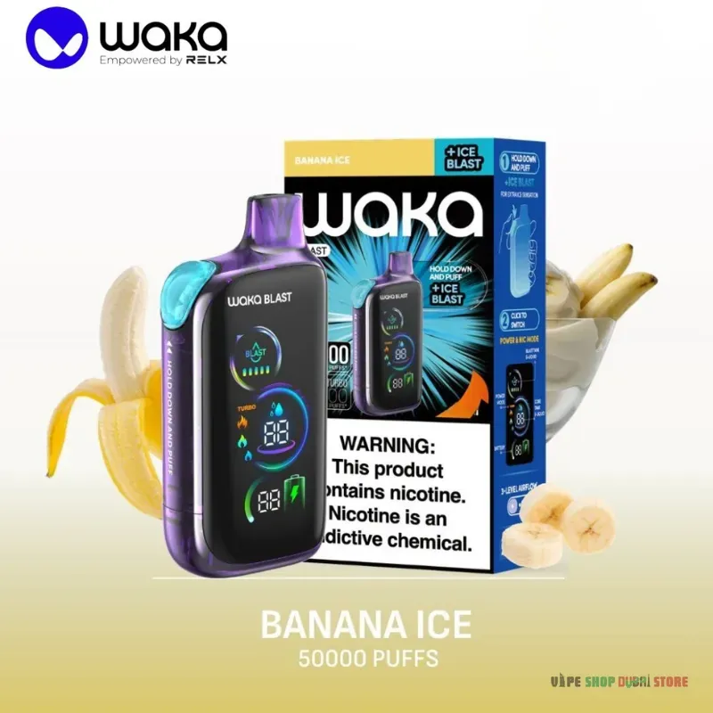 Waka Blast 50000 Puffs Disposable Vape 50mg in the UAE - Image 11