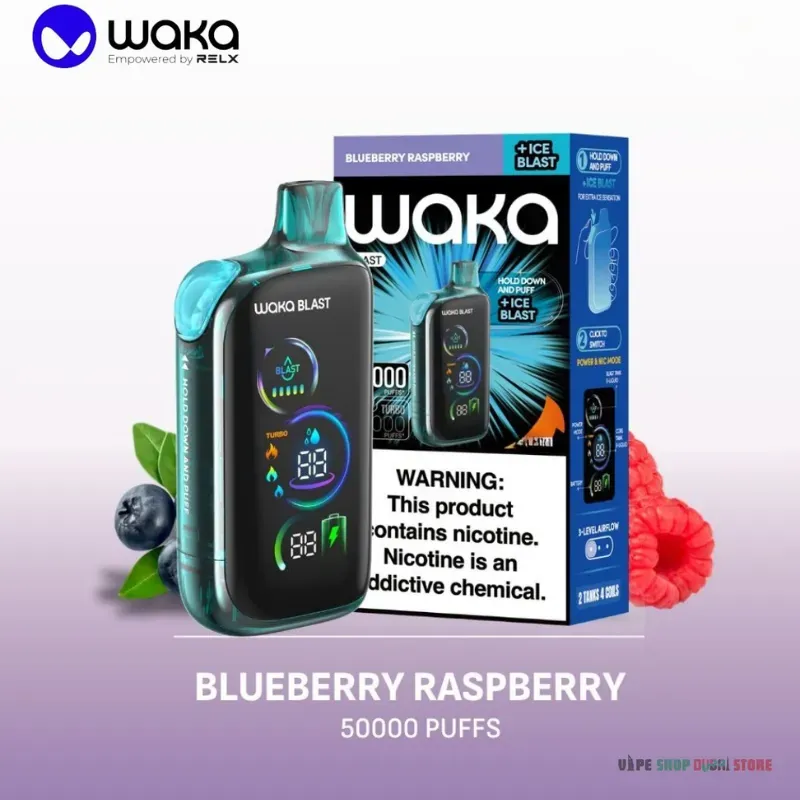 Waka Blast 50000 Puffs Disposable Vape 50mg in the UAE - Image 7