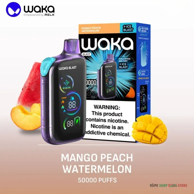 Waka Blast 50000 Puffs Disposable Vape 50mg in the UAE - Image 6