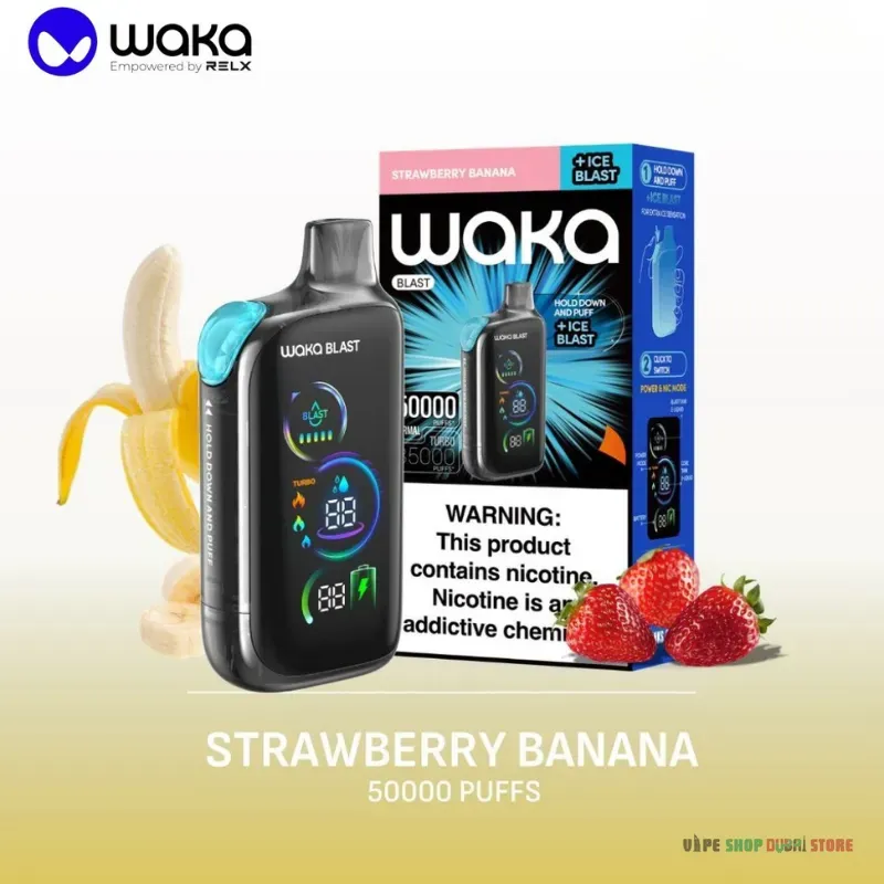 Waka Blast 50000 Puffs Disposable Vape 50mg in the UAE - Image 5