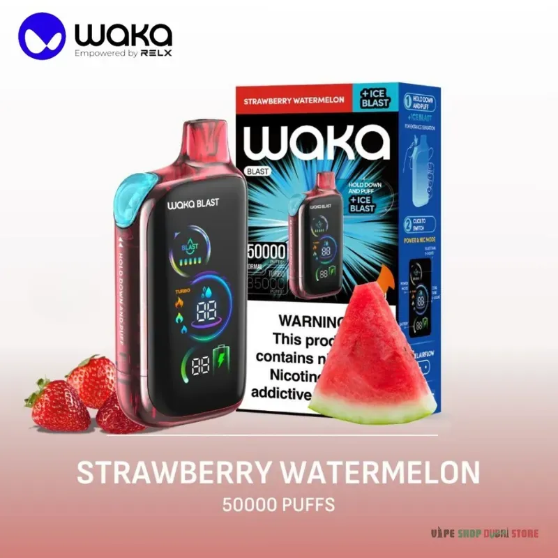 Waka Blast 50000 Puffs Disposable Vape 50mg in the UAE - Image 2
