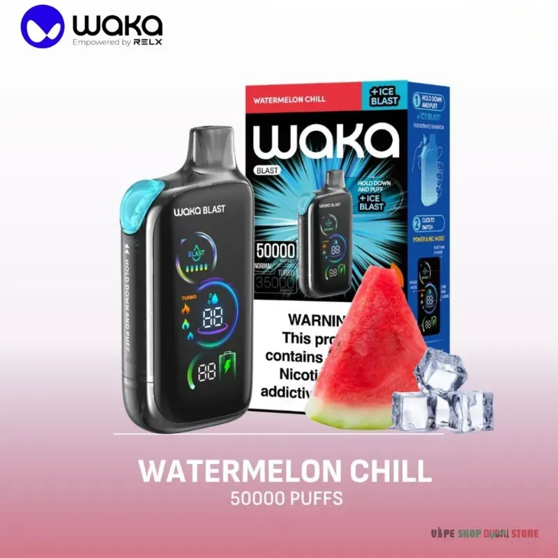 Waka Blast 50000 Puffs Disposable Vape 50mg in the UAE - Image 3