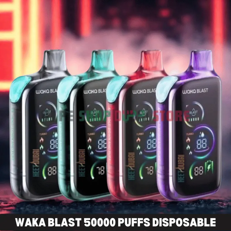 Waka Blast 50000 Puffs Disposable Vape 50mg in the UAE