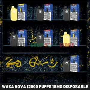 Waka Nova 12000 Puffs 18mg Disposable Vape in the UAE