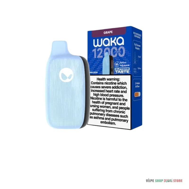 Waka Nova 12000 Puffs 18mg Disposable Vape in the UAE - Image 8