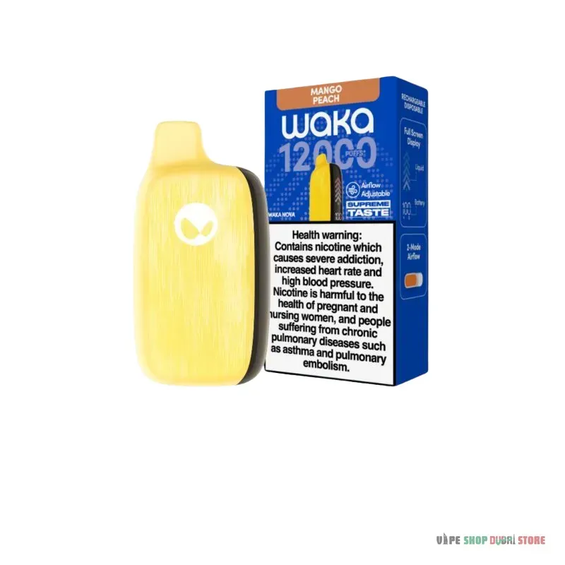 Waka Nova 12000 Puffs 18mg Disposable Vape in the UAE - Image 4