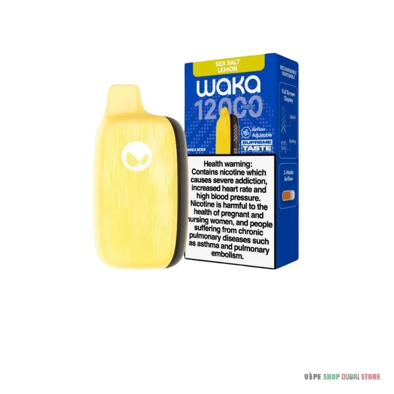 Waka Nova 12000 Puffs 18mg Disposable Vape in the UAE - Image 6