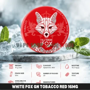 White Fox GN Tobacco Red 16mg