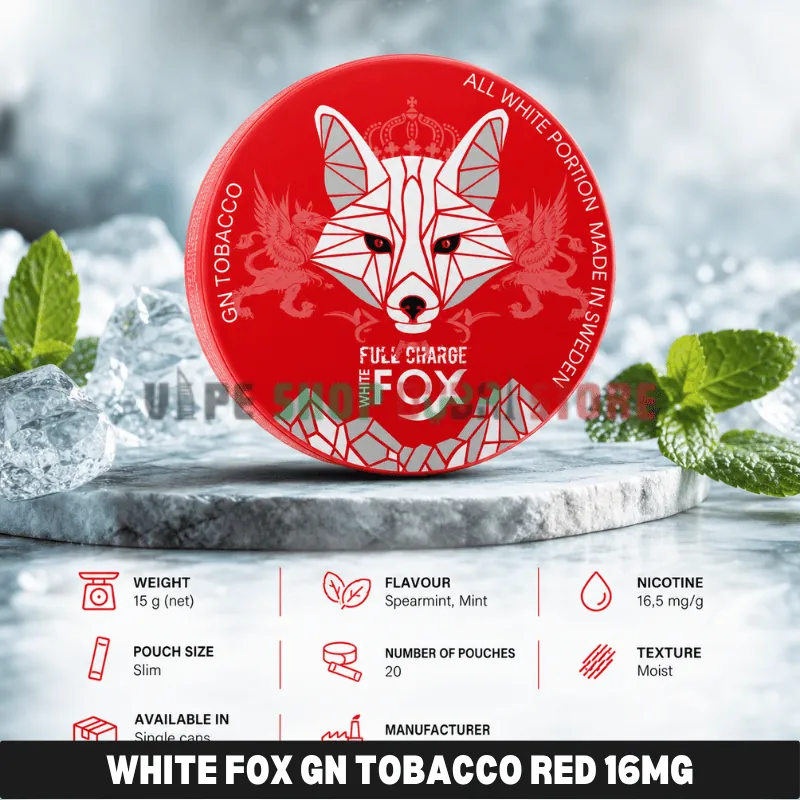 White Fox GN Tobacco Red 16mg