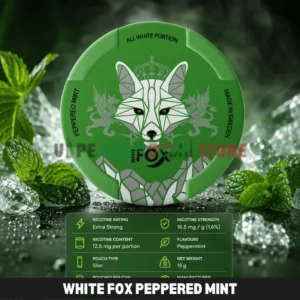White Fox Peppered Mint