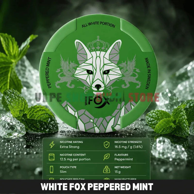 White Fox Peppered Mint